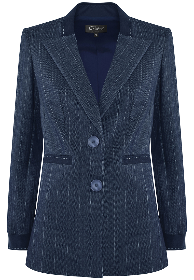 Granatowe spodnie w prążek pol_pl_Granatowy-zakiet-w-prazek-9378_3