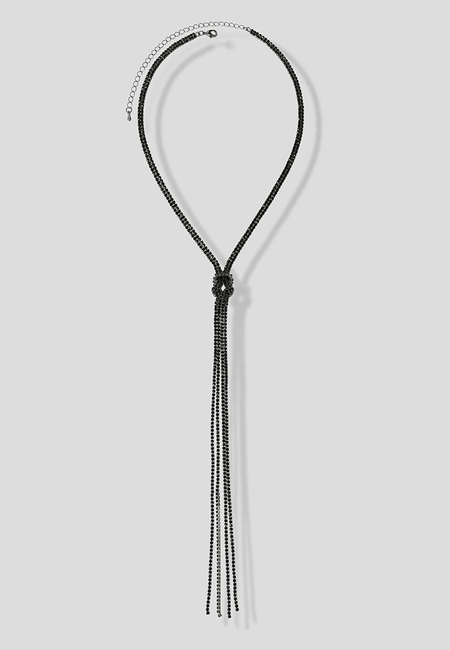 Miedziany naszyjnik z węzłem