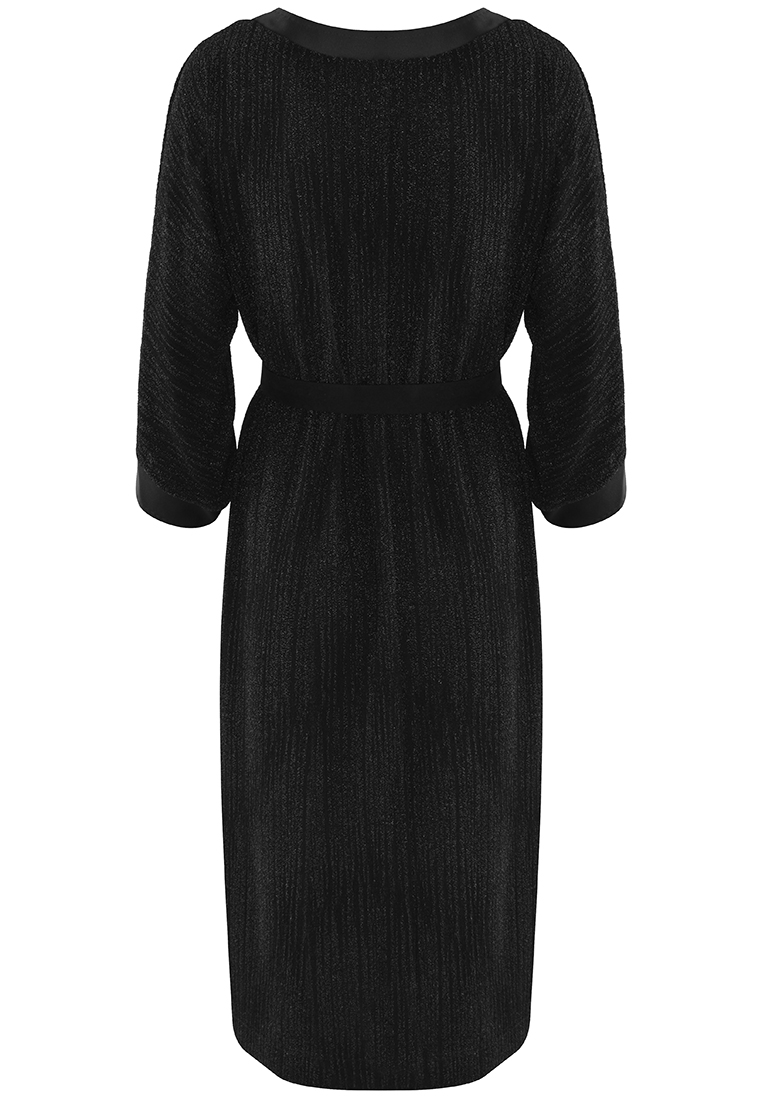 Wizytowa sukienka w kolorze czarnym