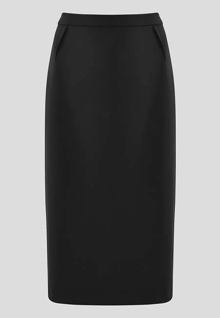 Czarna spódnica ołówkowa