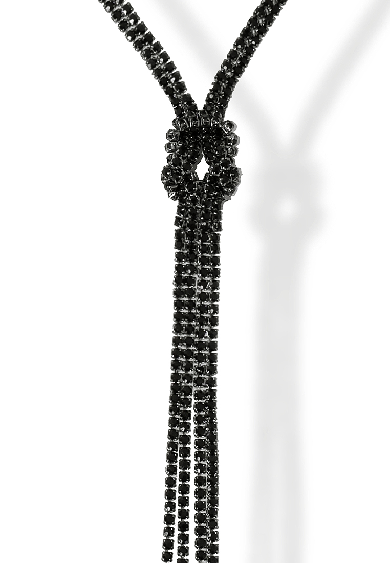 Miedziany naszyjnik z węzłem