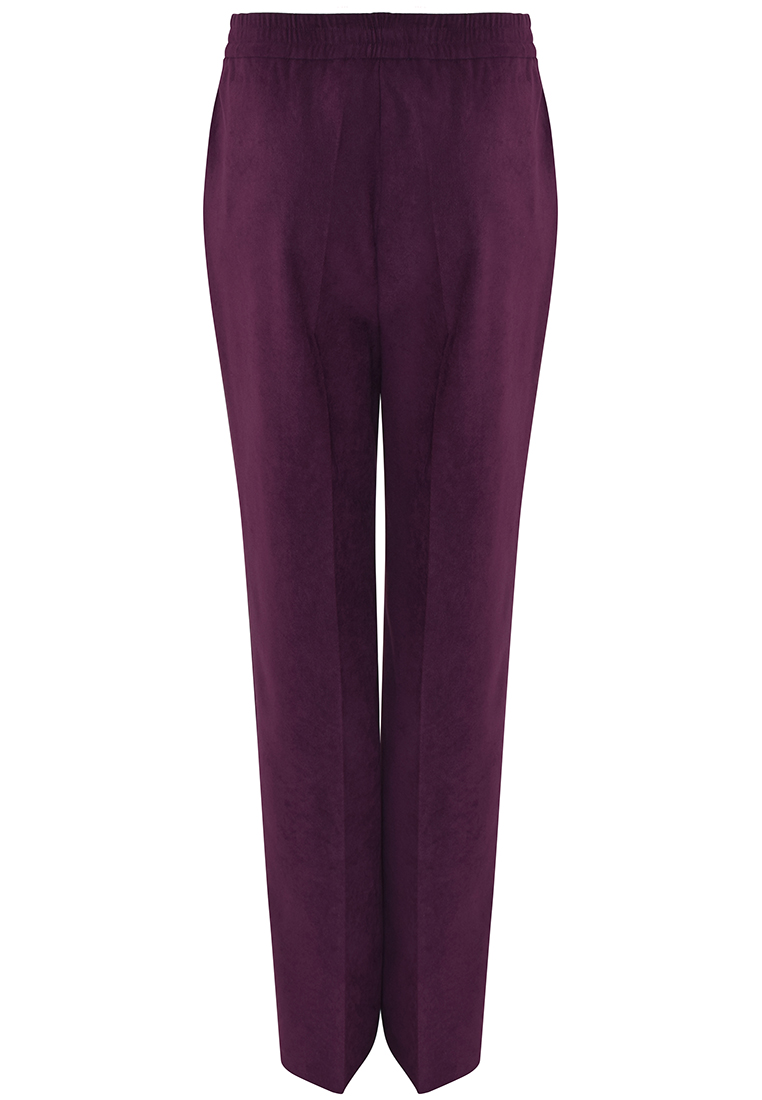 Klasyczne spodnie w kolorze fioletowym