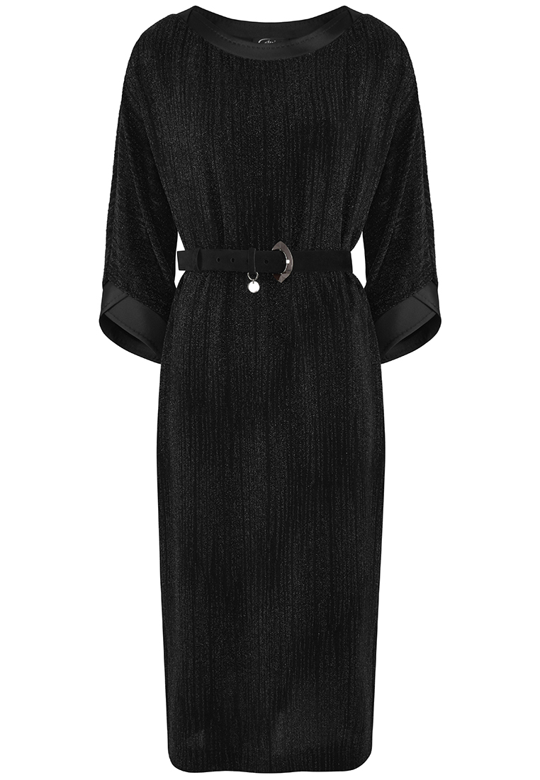 Wizytowa sukienka w kolorze czarnym