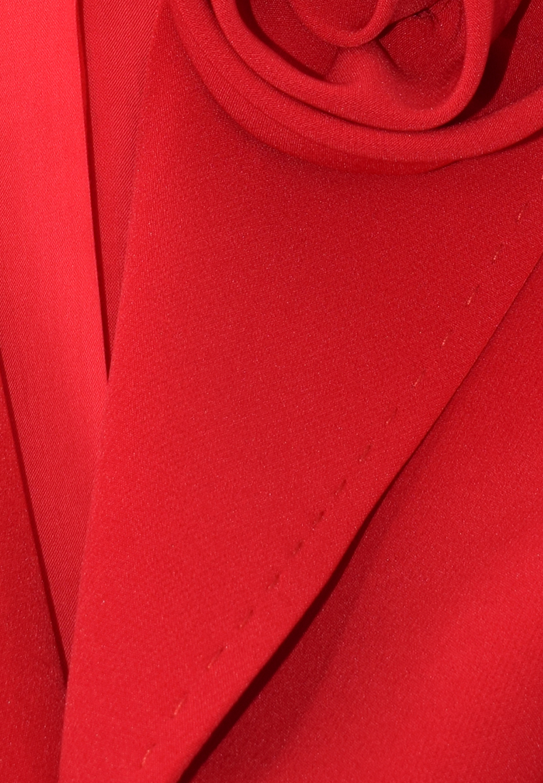 Wizytowy żakiet z kwiatami