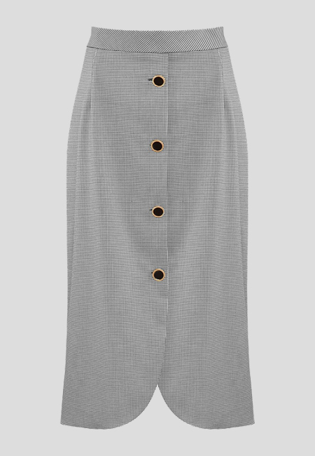 Spódnica z guzikami