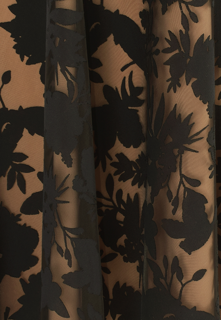 Elegancka spódnica z kontrastową podszewką