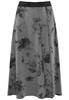 Spódnica z motywem roślinnym