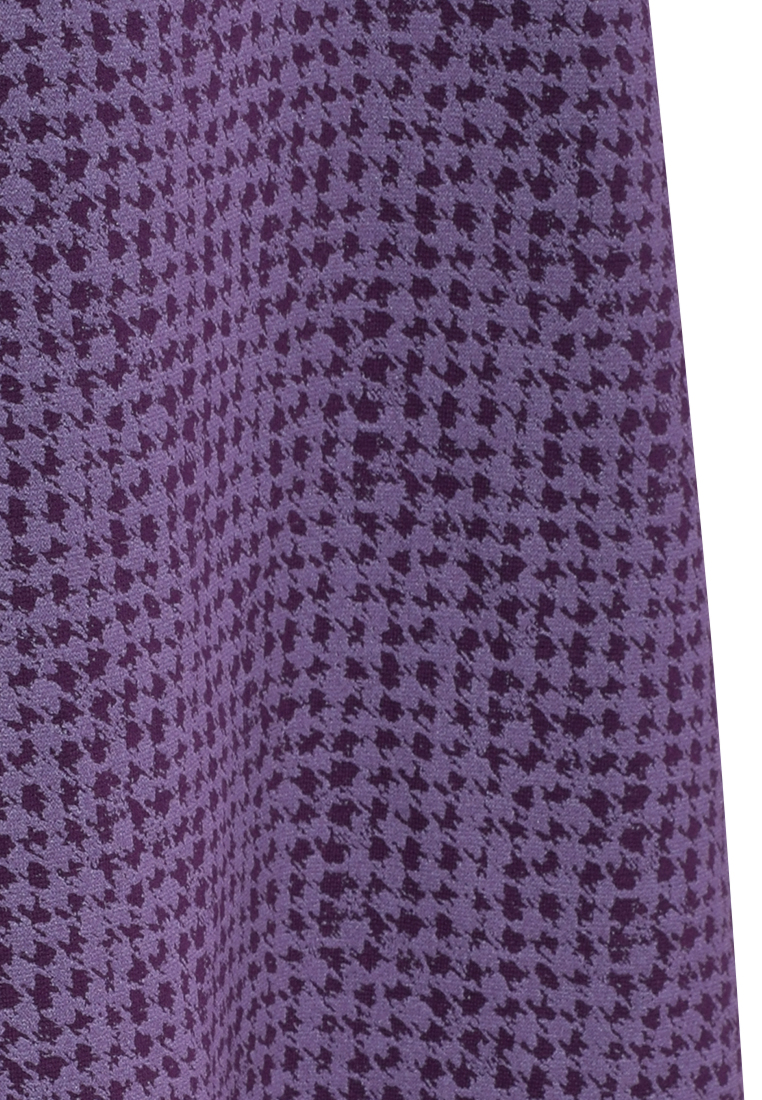 Fioletowa spódnica z motywem kurzej stopki