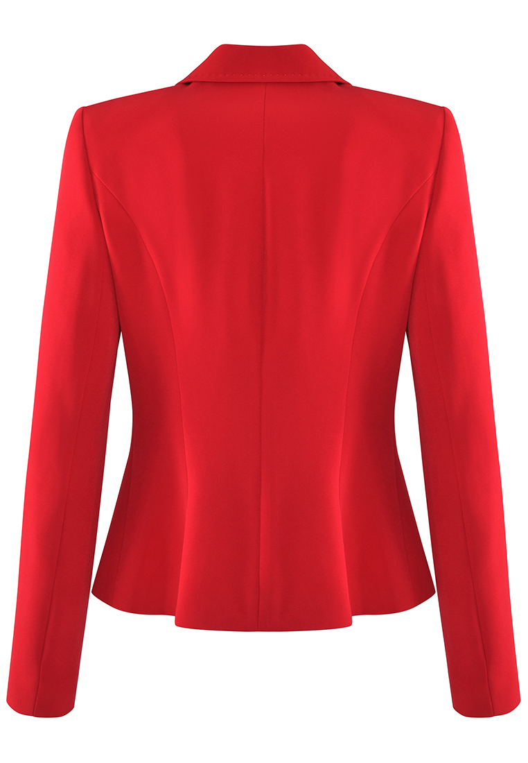 Wizytowy żakiet z kwiatami