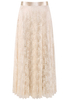 Plisowana spódnica z koronki