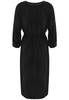 Wizytowa sukienka w kolorze czarnym