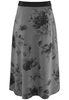 Spódnica z motywem roślinnym