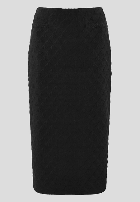 Czarna spódnica ołówkowa