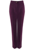 Klasyczne spodnie w kolorze fioletowym