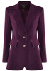 Klasyczny żakiet w kolorze fioletowym