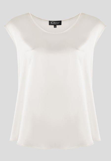 Swobodna bluzka w kolorze ecru