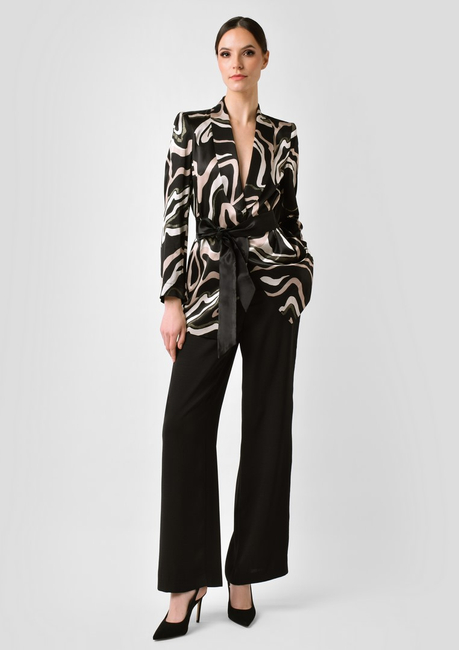 Żakiet ze złotym nadrukiem