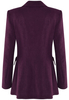 Klasyczny żakiet w kolorze fioletowym