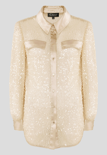 Wizytowa koszula z błyskiem