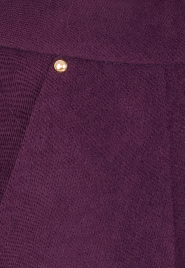 Klasyczne spodnie w kolorze fioletowym