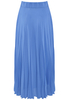 Plisowana spódnica w kolorze niebieskim