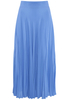 Plisowana spódnica w kolorze niebieskim