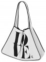 Uniwersalna torba na zakupy w kolorze biały