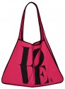 Uniwersalna torba na zakupy w kolorze różowym