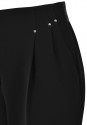 Klasyczne spodnie w kolorze czarnym