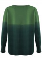 Sweter w odcieniach zieleni