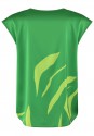 Swobodna bluzka w kolorze zielonym