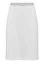 Ołówkowa spódnica w kolorze białym