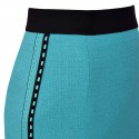 Ołówkowa spódnica w kolorze turkusowym