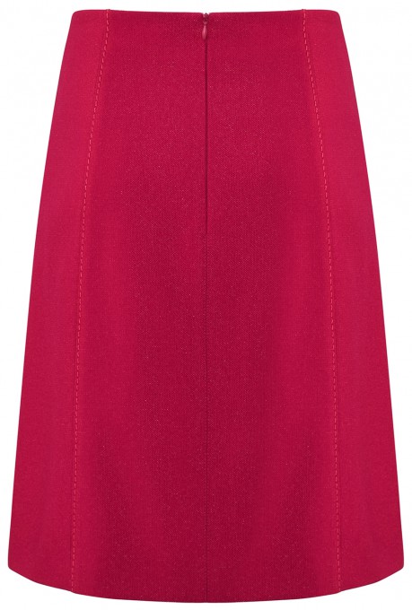 Żakardowa spódnica w kolorze fuksji