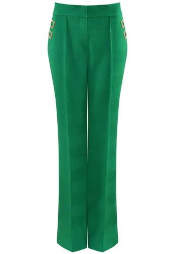 Spodnie w kolorze zielonym
